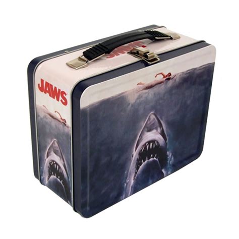 jaws metal lunch box|jaws tin lunch box.